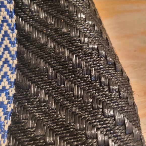 MARC BY MARC JACOBS BLUE ISLE DE SEA TINA WOVEN TOTE PURSE DESIGNER BAG - Picture 11 of 16